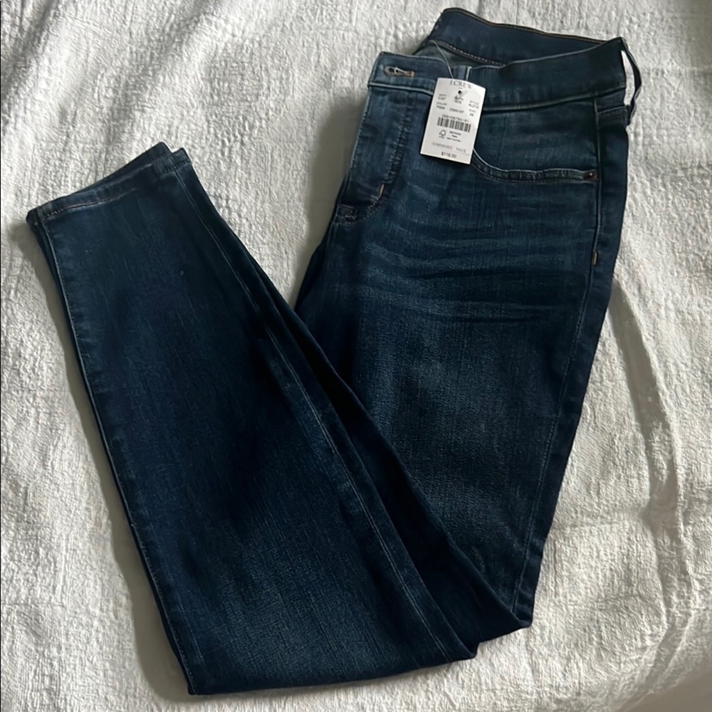 J. Crew Women's Skinny Jeans - Dark Blue
